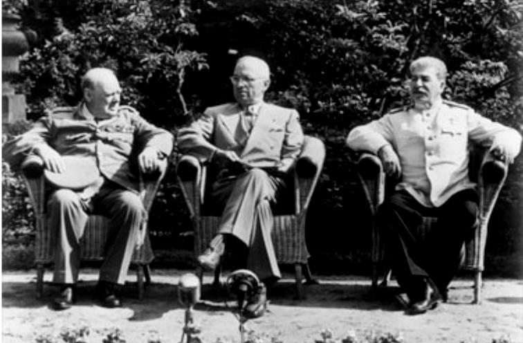 Potsdam con Churchill