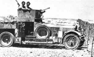 1940: egyptian border Rolls Royce