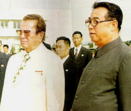 Tito in Visita a Kim II Sung in Corea del Nord