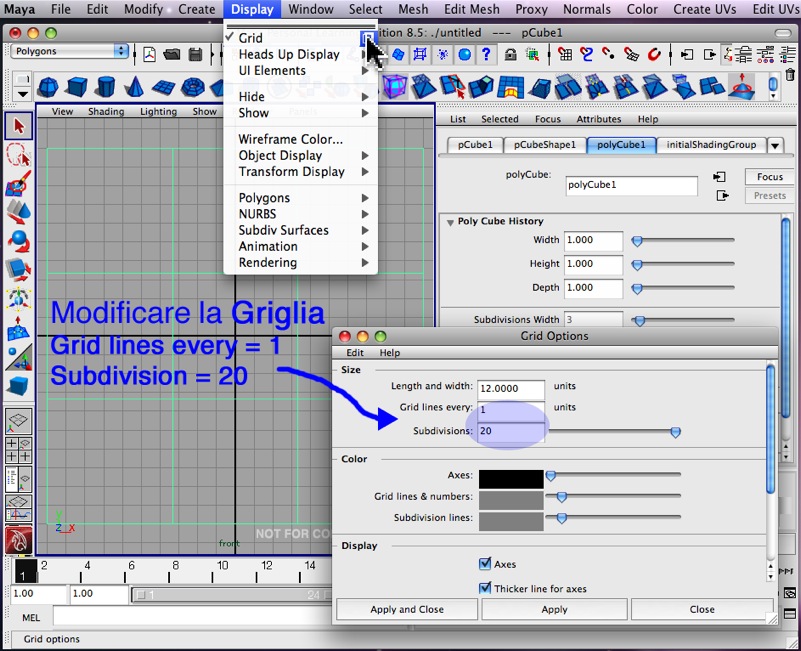 05 - Modificare griglia