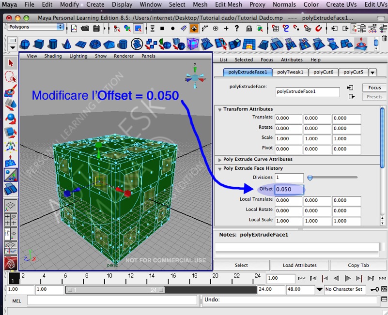 15 - Extrude Offset 0.05