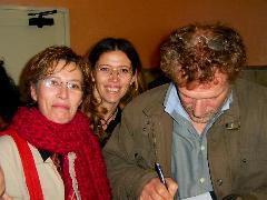 Michele Paulicelli autografa il copione