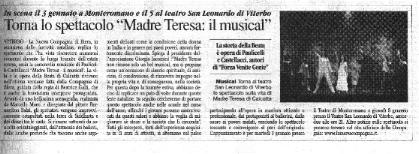 'Corriere di Viterbo 30 dicembre 2005
