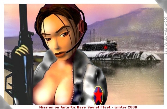 pic inspired to Tomb Raider Chronicles: Mission in Antartic Base Soviet Fleet (vertigo(21).jpg - 67 kb)