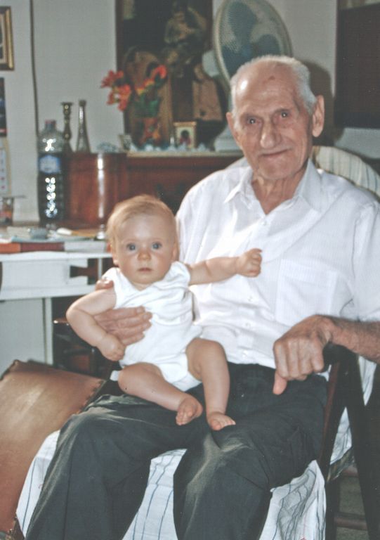 Nonno Cosimo e nipotina Lisa Maria Uhl