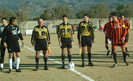 La terna con i capitani