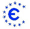 euro logo rotante