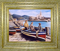 Pescatori a Marina Corta