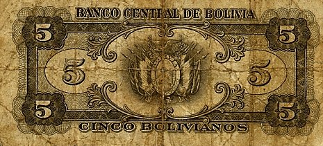 5 Boliviani