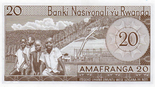 Banconote Dal Rwanda / Banknotes From Rwanda