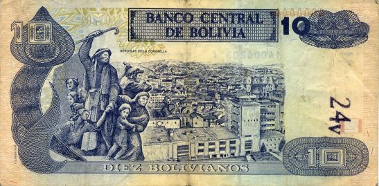 10 Boliviani