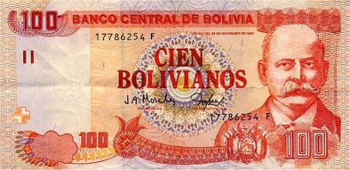 100 Boliviani