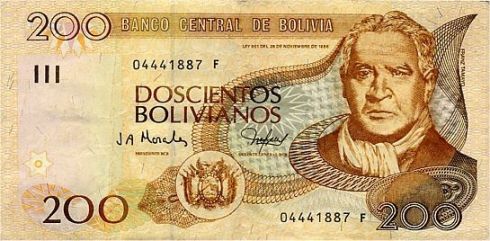 200 Boliviani