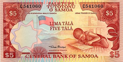 Banconote Da Samoa / Banknotes From Samoa