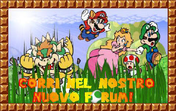 Cosa stai aspettando!? Corri nel nuovo Forum del Mario&Yoshi! La festa ti aspetta!!
