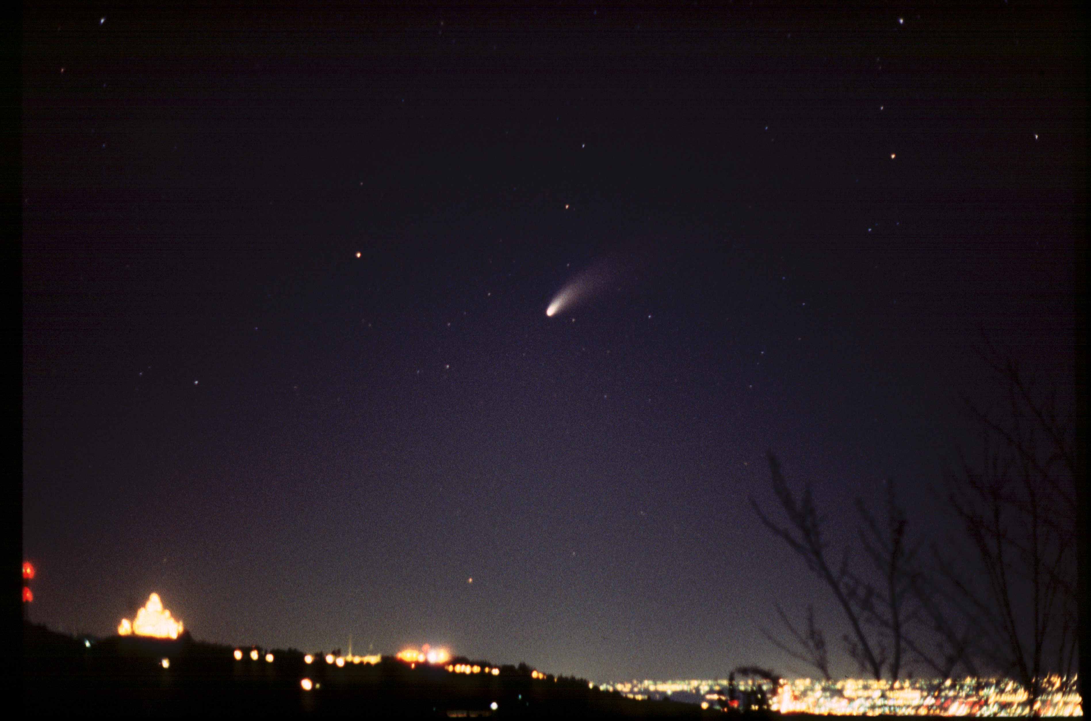 Комета реальные фото