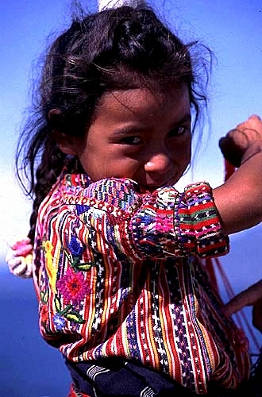 Bambina guatemalteca