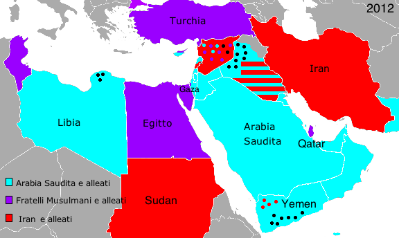 Medio oriente 2012