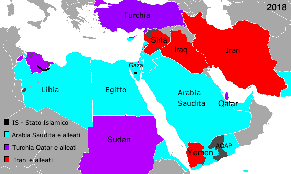 Medio oriente 2018