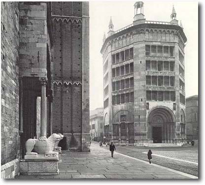 Parma piazza del Duomo