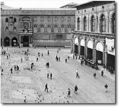 Bologna piazza Maggiore