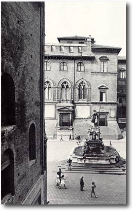 Bologna piazza del Nettuno