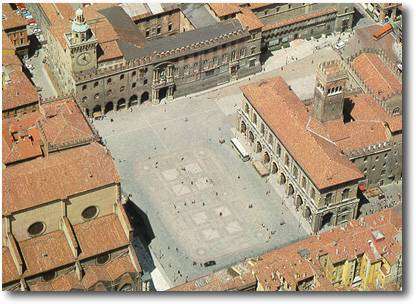 Bologna piazza Maggiore