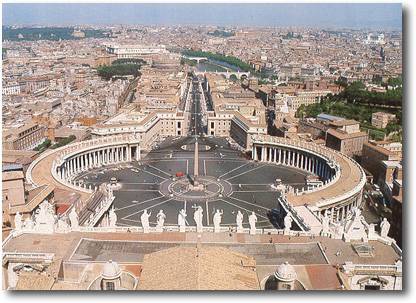 Roma piazza San Pietro