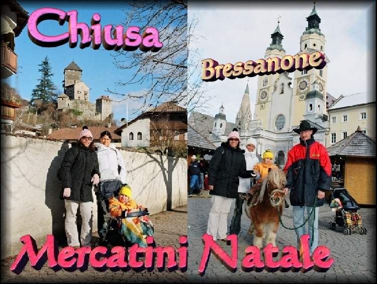 Foto Mercatini Natale Chiusa e Bressanone Alto-Adige Italy
