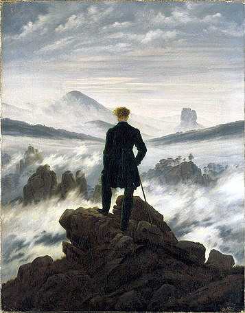 Caspar David Friedrich: Traveller above a Sea of Clouds