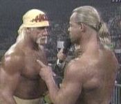 Hogan vs Lex Luger.