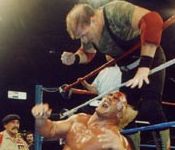Hogan vs Sgt, Slaughter.