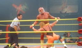 Hulk Hogan è tornato sul ring dopo 16 mesi di assenza per combattere cotnro Curt Hennig.