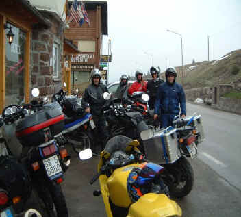 ARRIVO SUL PASSO ROLLE