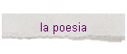 la poesia