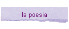 la poesia