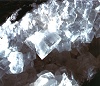 Cristalli di Calcite romboedrica. Cava dei Bagni di Traiano (Civitavecchia)