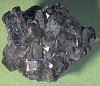Marcasite in cristalli di 10 mm. Miniera Le Serre (Sasso di Furbara)