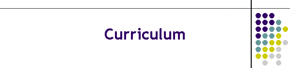 Curriculum