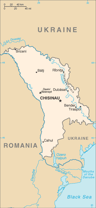 [Country map of Moldova]