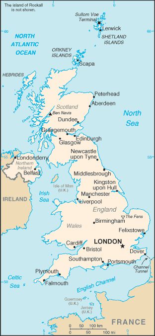 [Country map of United Kingdom]