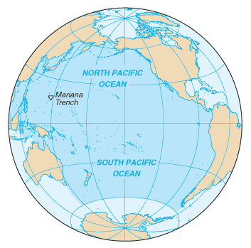 [Country map of Pacific Ocean]