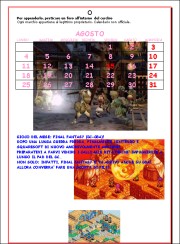 Calendario 2003 - AGOSTO 2003