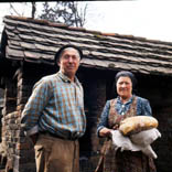 Barba Baci e la siora Jenovefa, sua moglie