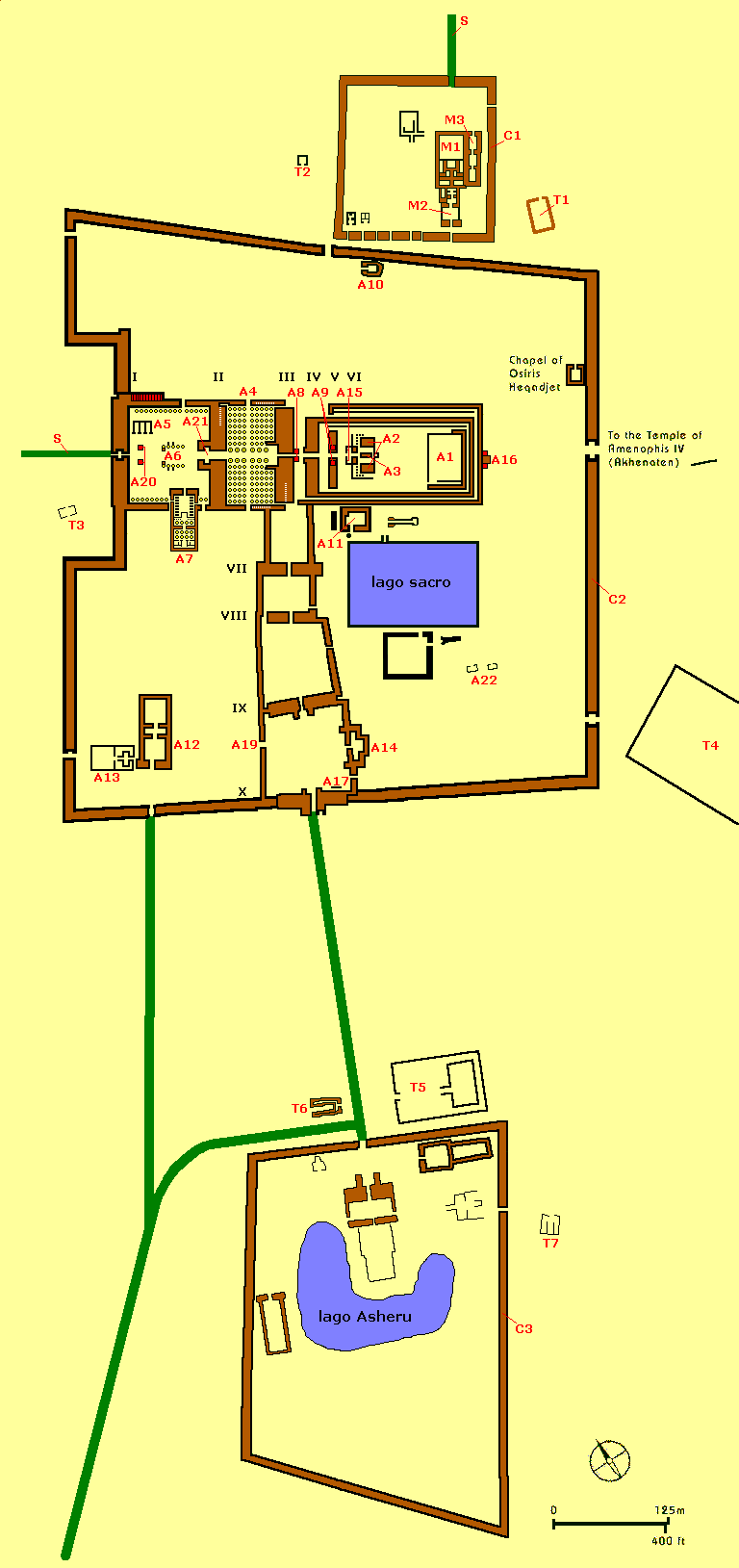 mappa di Karnak