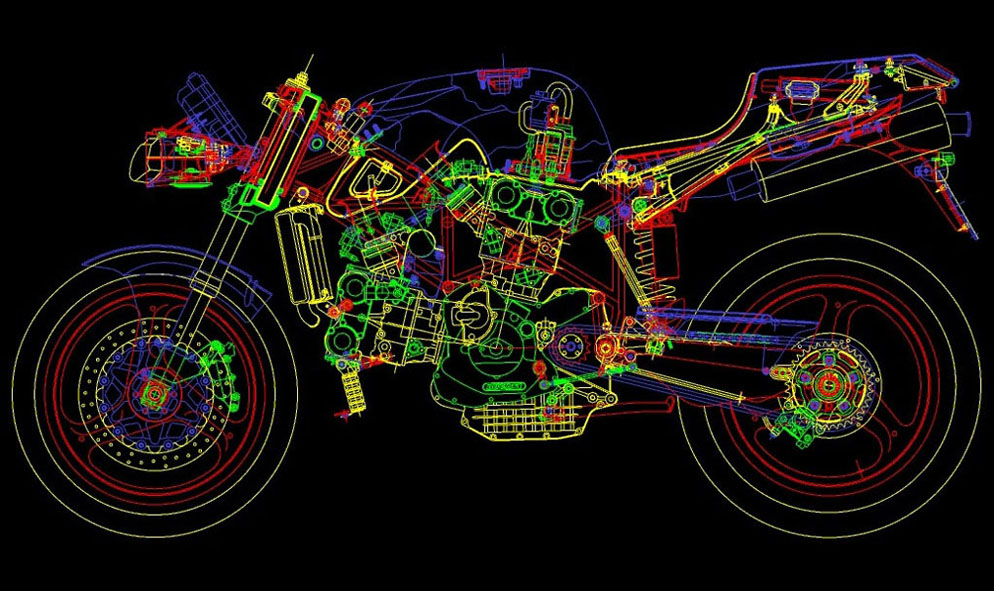 Ducati 748 X-Ray Vision