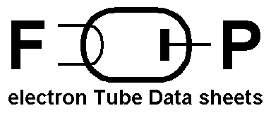 electron Tube Data sheets