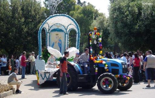 Carro in onore della Vergine di Quasano 