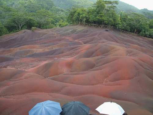 Chamarel - terre colorate