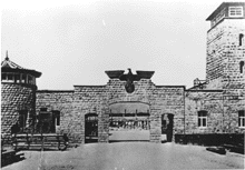 L'ingresso del lager di Mauthausen